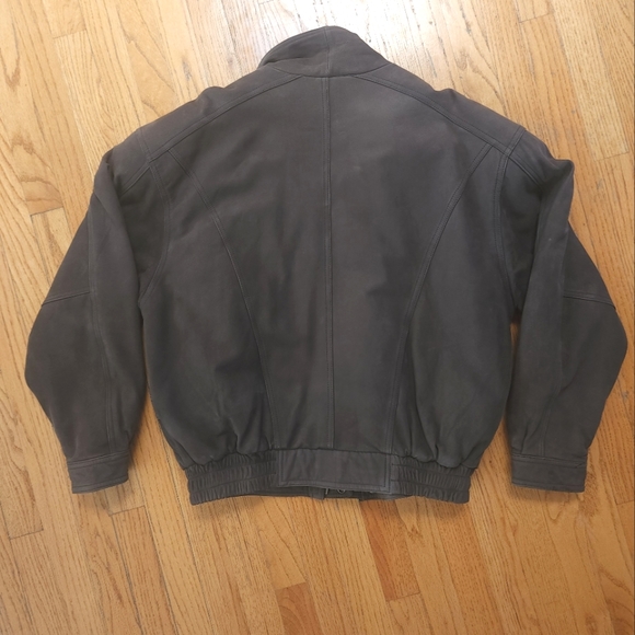 Vintage Midway Leather Bomber Jacket - Picture 8 of 13